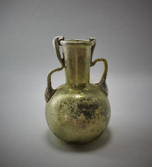 Byzantine Amphoriskos Glass